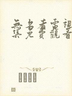 无名者电视剧全集免费观看