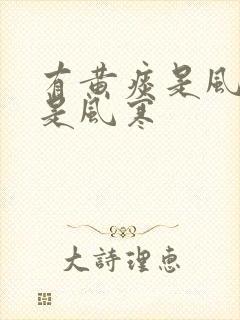 有黄痰是风热还是风寒