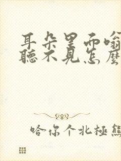 耳朵里面嗡嗡响听不见怎么治疗