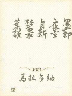 叶楚月夜墨寒小说最新章节列表