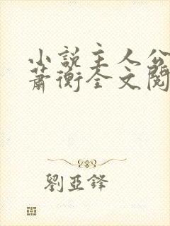 小说主人公乔念萧衡全文阅读封面