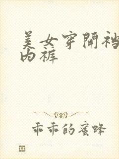 美女穿开裆透明内裤封面