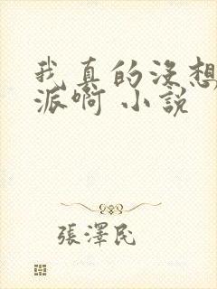 我真的没想当反派啊 小说