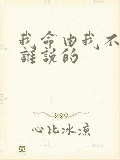 我命由我不由天谁说的