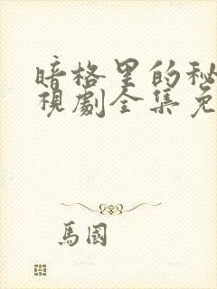 暗格里的秘密电视剧全集免费观看