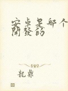 安卓是哪个系统开发的