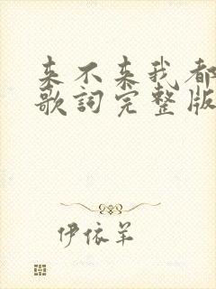 来不来我都等你歌词完整版