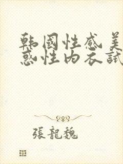 韩国性感美女诱惑性内衣试穿视频