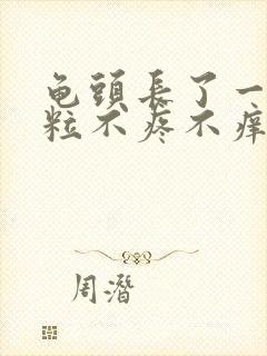 龟头长了一个肉粒不疼不痒封面