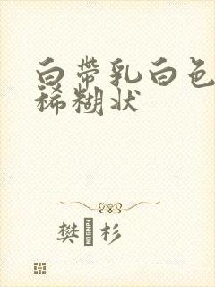 白带乳白色无味稀糊状