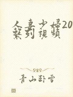 人妻少妇200系列视频