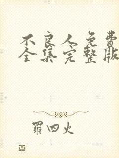 不良人免费观看全集完整版封面