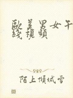 欧美男女午夜在线视频