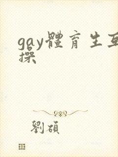 gay体育生互操