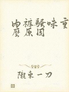 内裤骚味重是什么原因封面