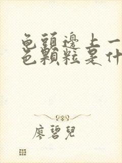 龟头边上一圈白色颗粒是什么