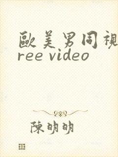 欧美男同视频free video