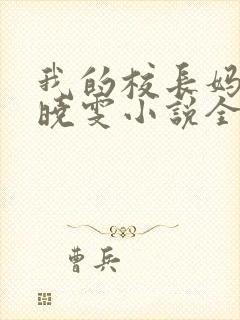 我的校长妈妈杨晓雯小说全文免费阅封面