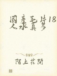 国产毛片18女人水真多