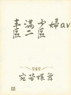 丰满少妇av一区二区