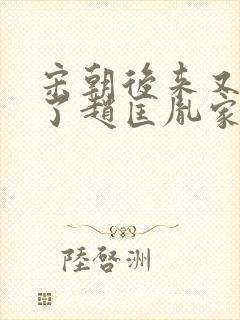 宋朝后来又回到了赵匡胤家