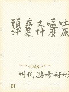 头疼又呕吐又出汗是什么原因