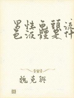 男性龟头流出黄色液体是什么病