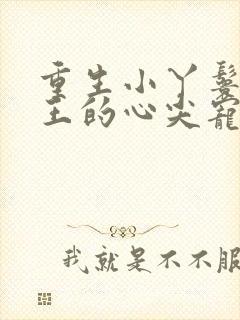 重生小丫鬟摄政王的心尖宠