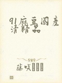 91麻豆国产高清精品