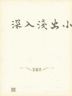 深入浅出小说
