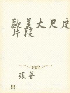 欧美大尺度床戏片段封面