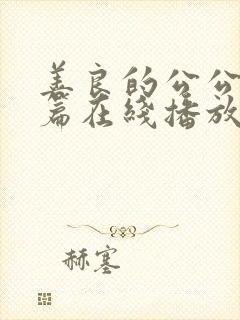 善良的公公伦理篇在线播放