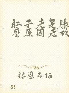 肚子老是胀气什么原因老放屁