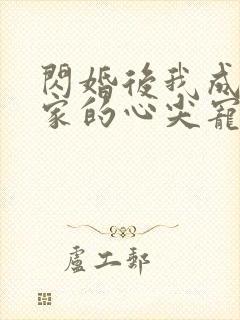 闪婚后我成了全家的心尖宠