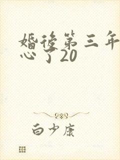 婚后第三年她变心了20