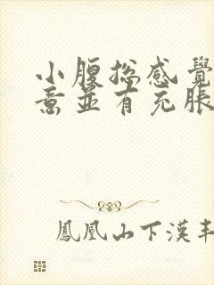 小腹总感觉有尿意并有充胀感