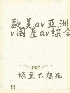 欧美av亚洲av国产av综合区