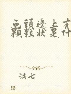 龟头边上有白色颗粒状是什么