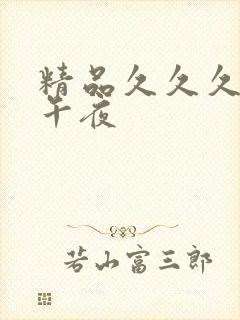精品久久久久久午夜