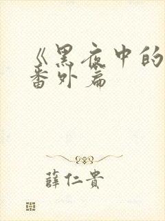 《黑夜中的她》番外篇