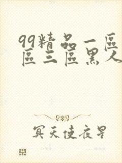 99精品一区二区三区黑人