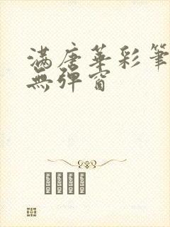 满唐华彩笔趣阁无弹窗封面