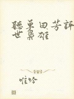 听单田芳评书乱世枭雄封面