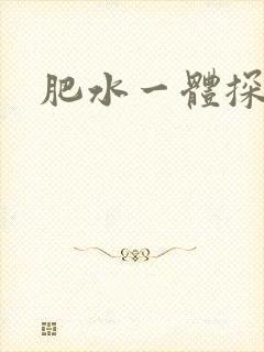 肥水一体探岳体