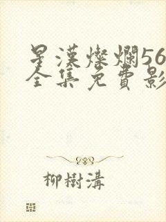 星汉灿烂56集全集免费影视大全