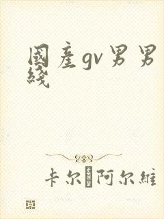 国产gv男男在线