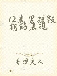 12岁男孩叛逆期的表现