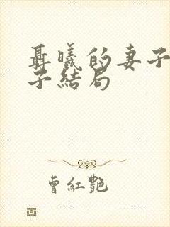 聂曦的妻子和孩子结局