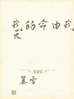 我的命由我不由天封面