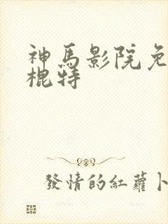 神马影院免费光棍特